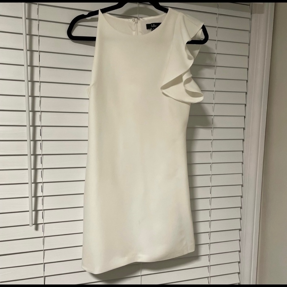 White lulus dress